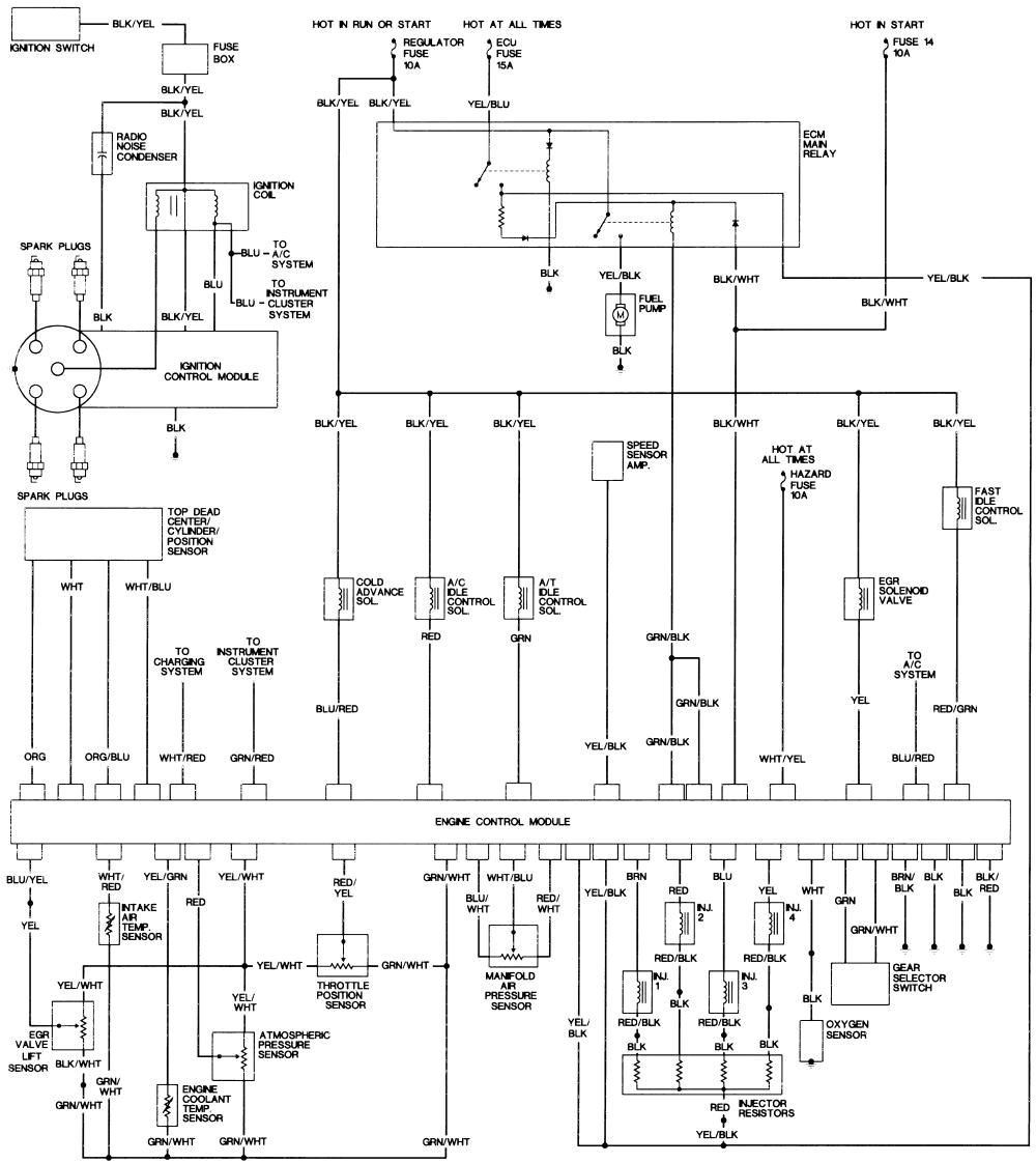 1993 Honda Civic Fuel Pump Wiring Diagram 646 1996 Honda Civic Crank Sensor Wiring Diagram Wiring