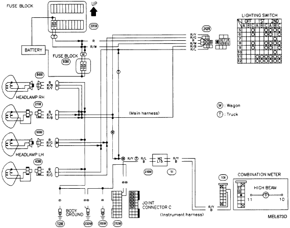 1995 Nissan Pickup Tail Light Wiring Diagram 1995 Nissan Pickup Tail Light Wiring Diagram Coo Ulakan