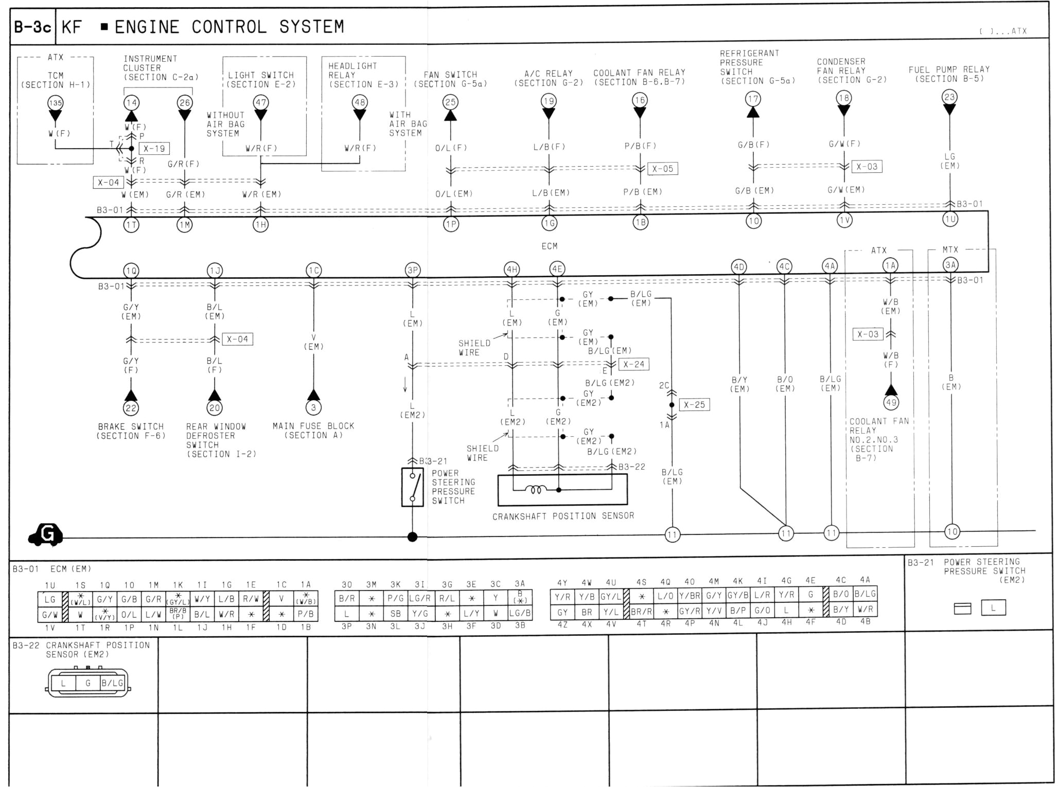 1999 Mazda 626 Radio Wiring Diagram D113c 96 626 Mazda Wiring Diagram Wiring Resources
