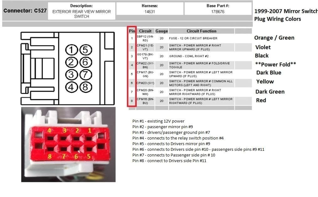 2000 F250 Mirror Wiring Diagram 30 2008 F250 Mirror Wiring Diagram Wiring Diagram List