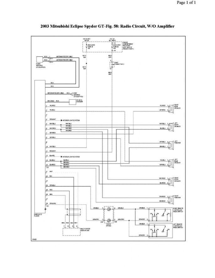 2001 Mitsubishi Eclipse Headlight Wiring Diagram Ao 5355 Headlight Wiring Diagram Mitsubishi Eclipse