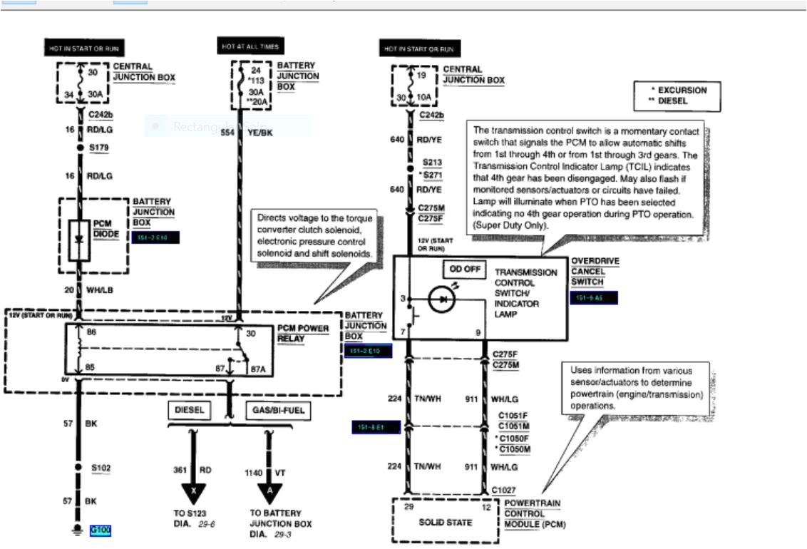 2005 ford Escape Pcm Wiring Diagram P1780 Transmission Control Switch Circuit is Out Of Self 2005 ford Escape Pcm Wiring Diagram P1780 Transmission Control Switch Circuit is Out Of Self