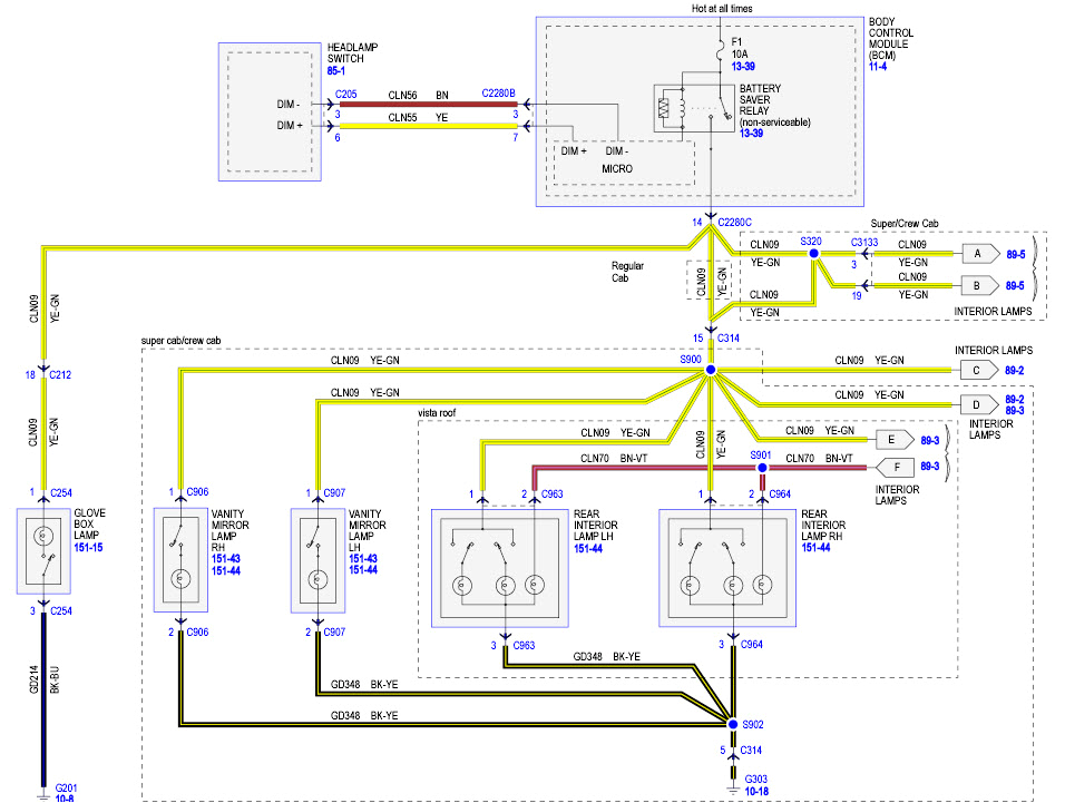 2006 F250 Mirror Wiring Diagram Xlt 302a Sun Visor Upgrade ford F150 forum Community Of 2006 F250 Mirror Wiring Diagram Xlt 302a Sun Visor Upgrade ford F150 forum Community Of