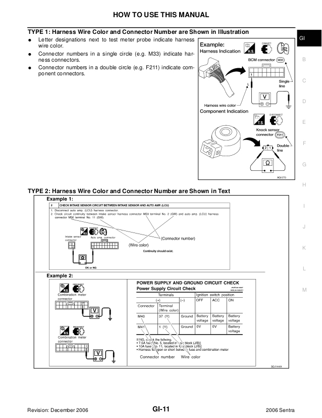 2006 Nissan Sentra Wiring Diagram 2006 Nissan Sentra Service Repair Manual 2006 Nissan Sentra Wiring Diagram 2006 Nissan Sentra Service Repair Manual