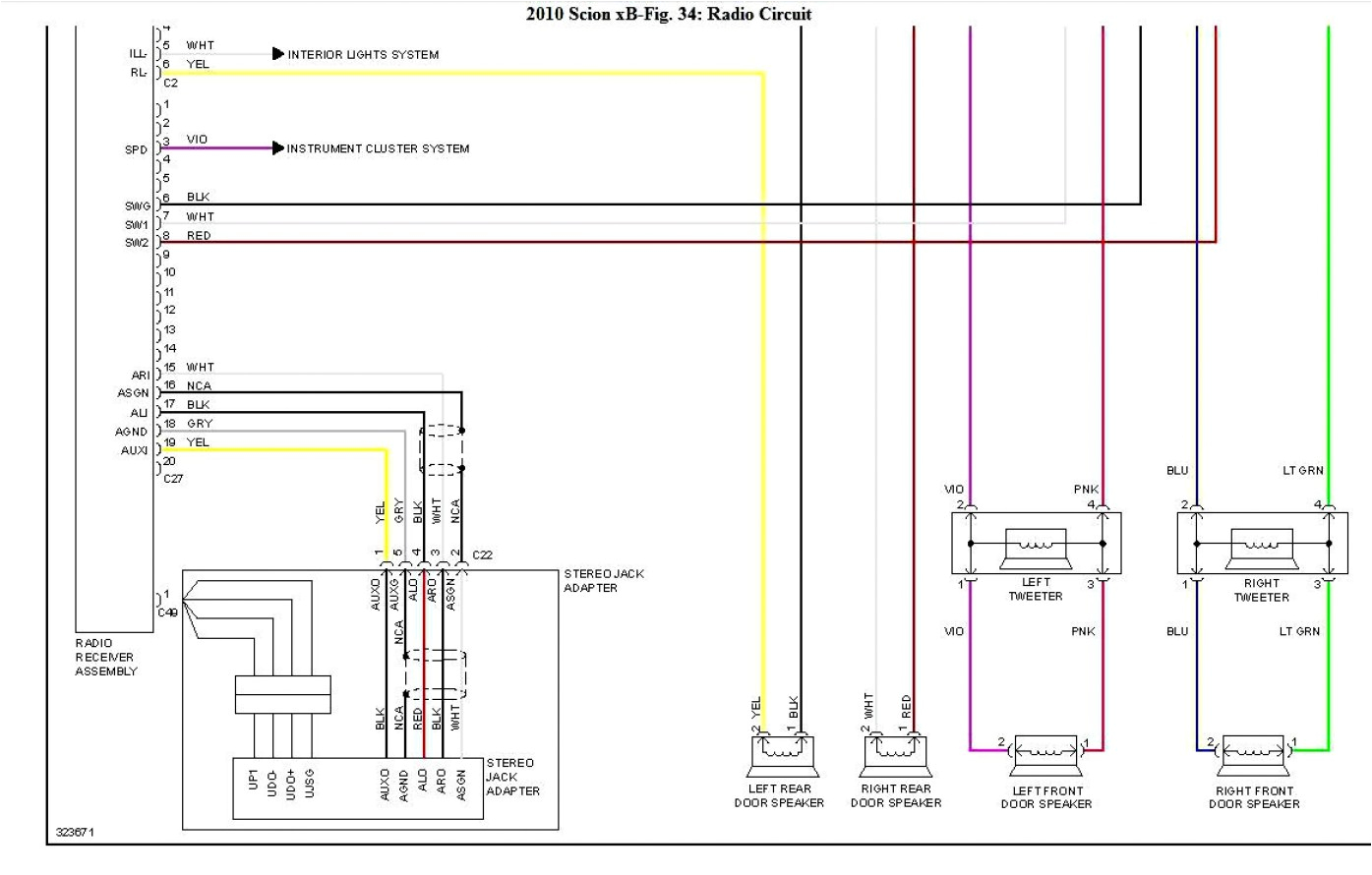 2006 Scion Xb Stereo Wiring Diagram C12145e Scion Xb Stereo Wiring Diagram Wiring Library