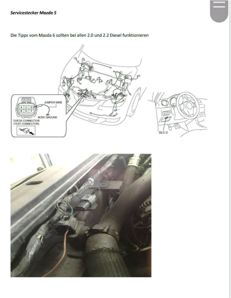 2007 Mazda 6 Headlight Wiring Diagram Service Stecker Mazda 6 2 0d Mzr Cd Rf Turbo 2007 09 In 2007 Mazda 6 Headlight Wiring Diagram Service Stecker Mazda 6 2 0d Mzr Cd Rf Turbo 2007 09 In