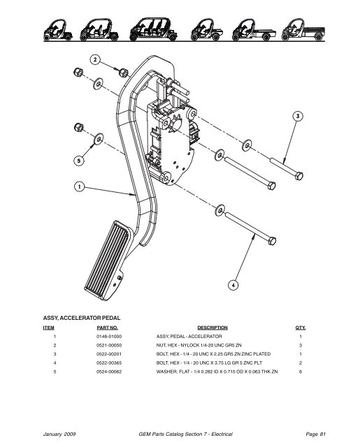 2009 Gem Car Wiring Diagram 2009 Gem Parts Catalog Gem Car Parts Direct