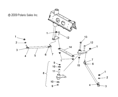 2009 Polaris Dragon 800 Wiring Diagram Polaris asm Idler Arm Ebay 2009 Polaris Dragon 800 Wiring Diagram Polaris asm Idler Arm Ebay