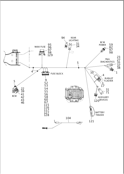 2014 Street Glide Throttle by Wire Diagram Clutch Twin Cam 103