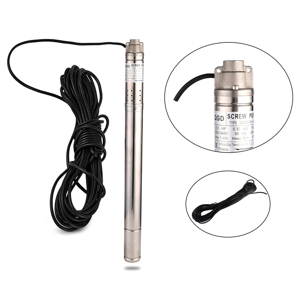 220 Volt Well Pump Wiring Diagram Shyliyu 2 Inch Od Tube Deep Well Submersible Pump 220 240v 0 5hp Water Pump 1 2 Pump Water Lift 50m Flow 4gpm Rotary Screw Pump 220 Volt Well Pump Wiring Diagram Shyliyu 2 Inch Od Tube Deep Well Submersible Pump 220 240v 0 5hp Water Pump 1 2 Pump Water Lift 50m Flow 4gpm Rotary Screw Pump