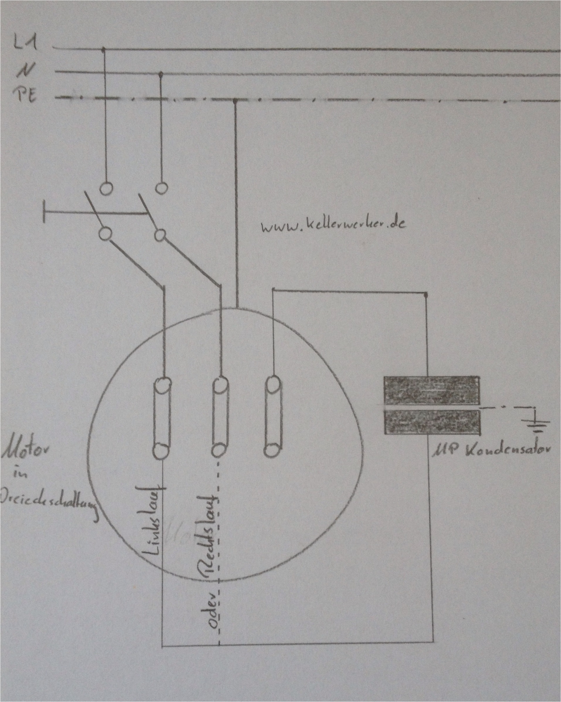 230v 3 Phase Motor Wiring Diagram Wie Betreibe Ich Einen 400 V Motor An 230 V Die