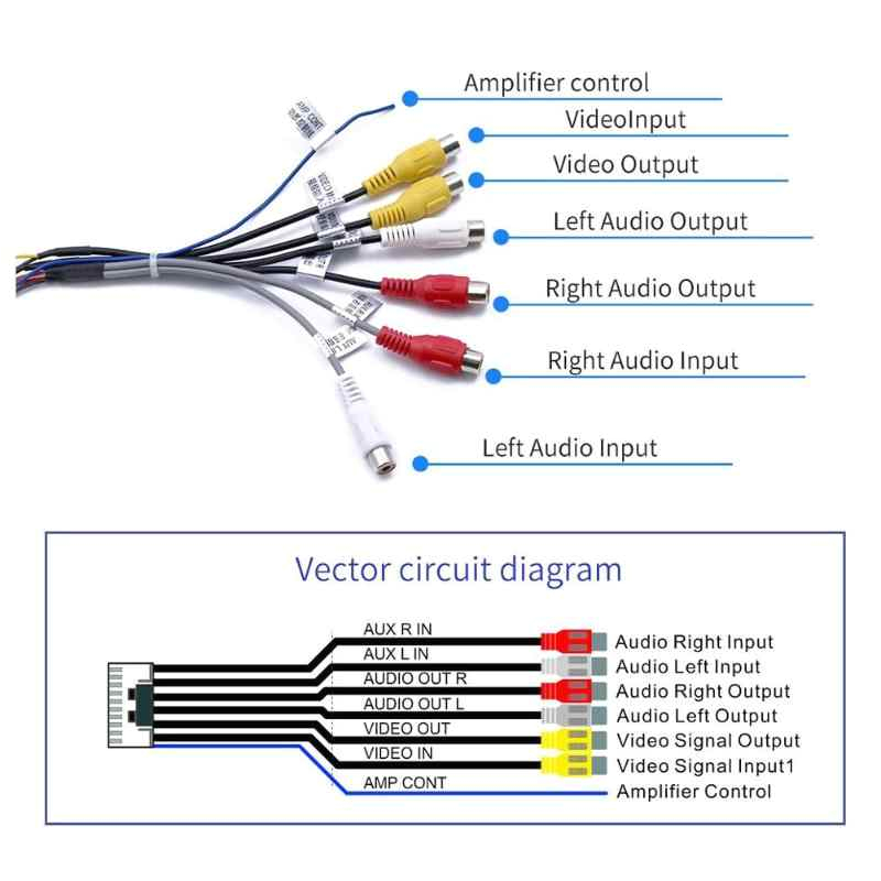 3.5 Mm Audio Cable Wiring Diagram Vodool 20pin Plug to 6×3 5mm Rca Female Car Audio Stereo Adapter Cable 3 5mm Female Jack Av Audio Wiring Harness Connector Cable 3.5 Mm Audio Cable Wiring Diagram Vodool 20pin Plug to 6×3 5mm Rca Female Car Audio Stereo Adapter Cable 3 5mm Female Jack Av Audio Wiring Harness Connector Cable