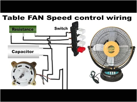 3 Speed Table Fan Motor Wiring Diagram Table Fan Speed Control Wiring Youtube 3 Speed Table Fan Motor Wiring Diagram Table Fan Speed Control Wiring Youtube