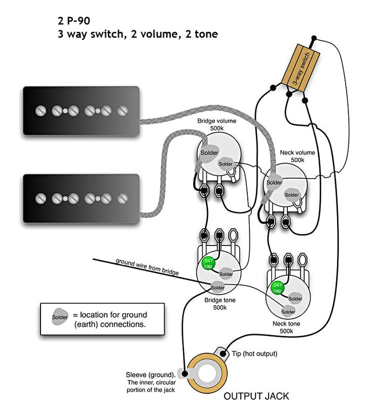 3 Wire Humbucker Wiring Diagram Image Result for Gibson Les Paul Jr Wiring Diagram Luthier