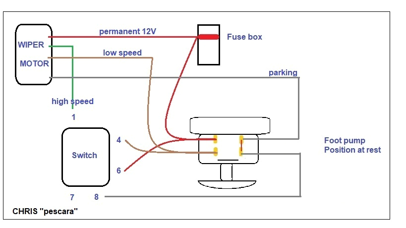 4 Wire Wiper Motor Wiring Diagram 4 Wire Motor Diagram Kuiyt Repeat7 Klictravel Nl
