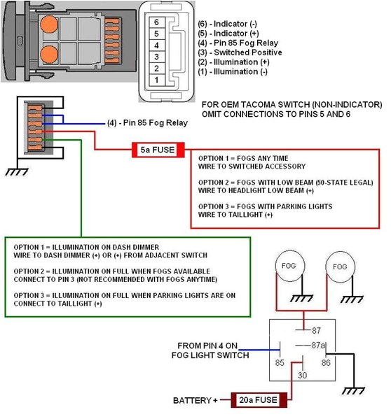 5 Pin Fog Light Switch Wiring Diagram Oem to Air On Board Fog Light Switch Wiring Page 2 5 Pin Fog Light Switch Wiring Diagram Oem to Air On Board Fog Light Switch Wiring Page 2