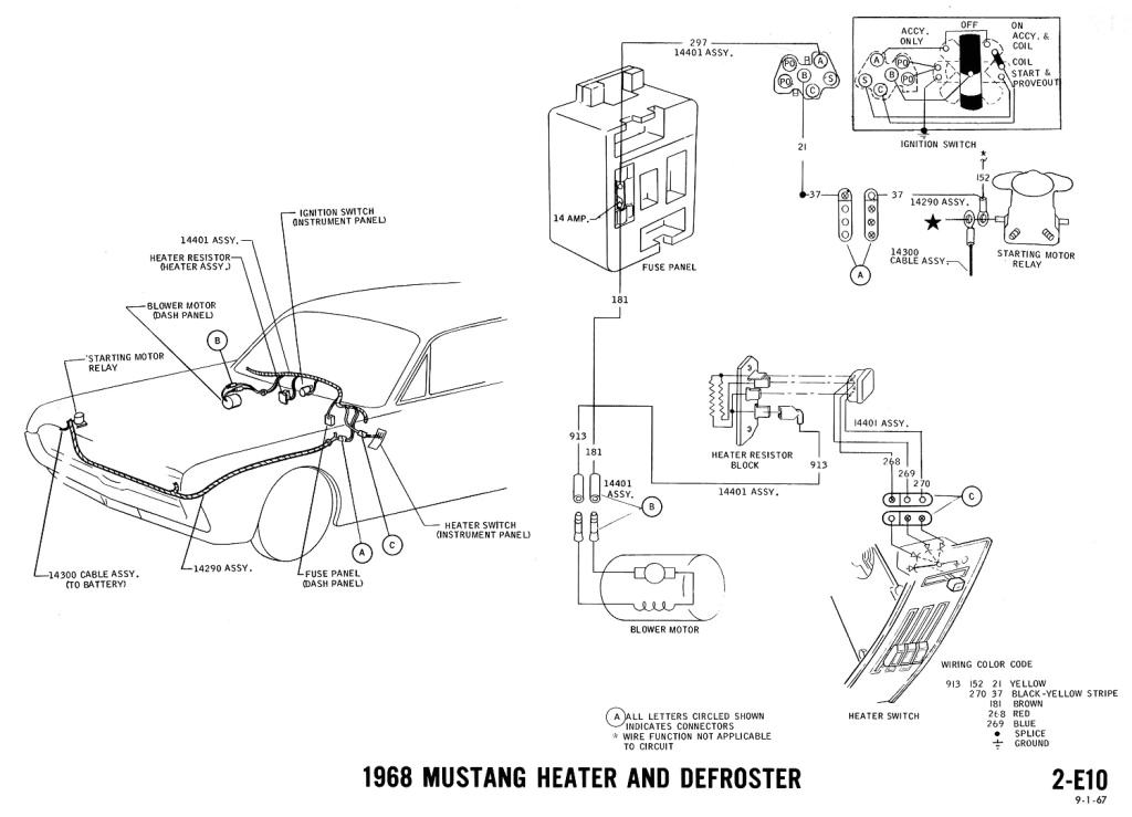 68 Mustang Ignition Wiring Diagram 1968 Mustang Wiring Diagrams and Vacuum Schematics Average