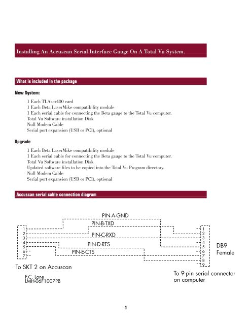 9 Pin Serial to Usb Wiring Diagram to Skt 2 On Accuscan Db9 Female to 9 Pin Serial Connector On 9 Pin Serial to Usb Wiring Diagram to Skt 2 On Accuscan Db9 Female to 9 Pin Serial Connector On