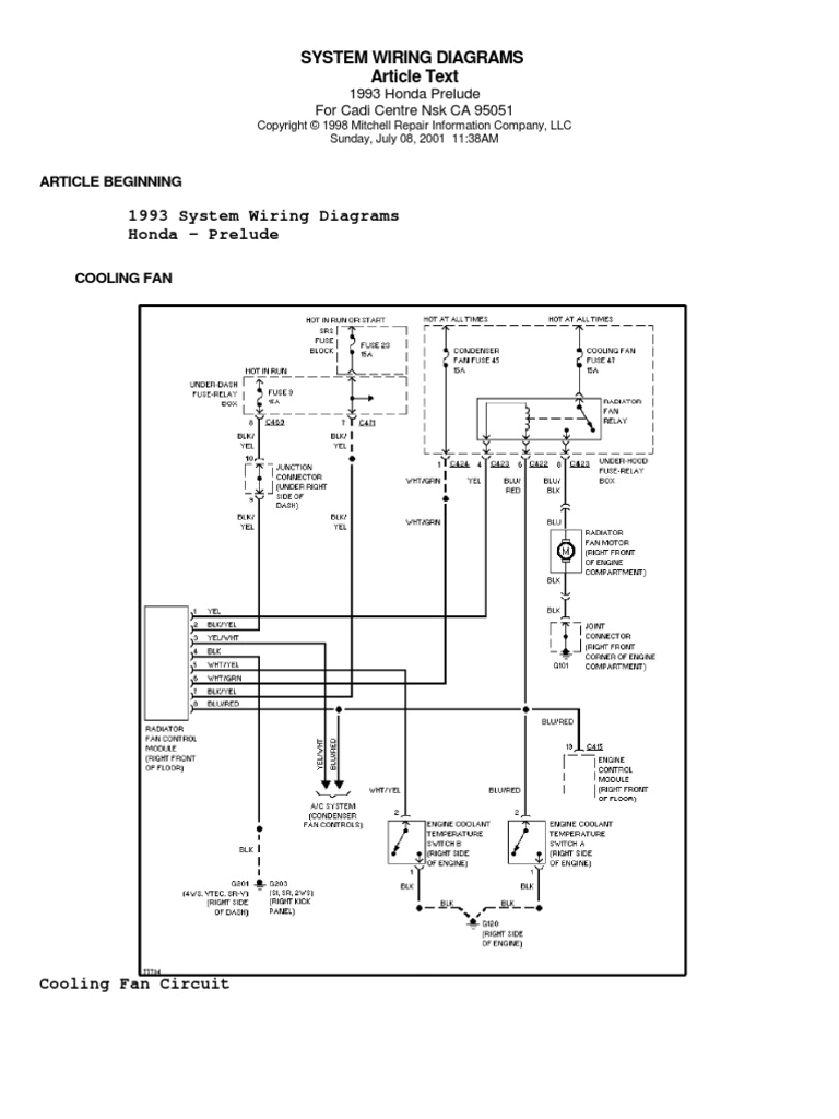 92 Honda Prelude Wiring Diagram De 9183 Honda H23a1 Engine Diagram Get Free Image About