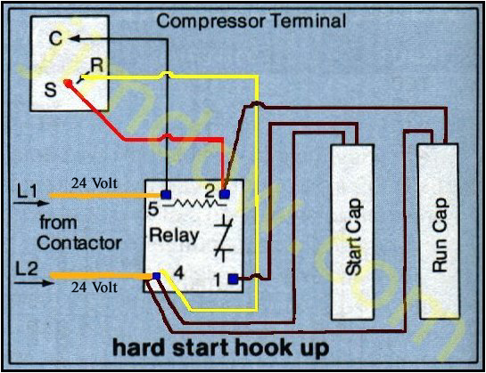 Ac Hard Start Kit Wiring Diagram Hb 5893 Csr Wiring Ac Wiring Diagram Of Window
