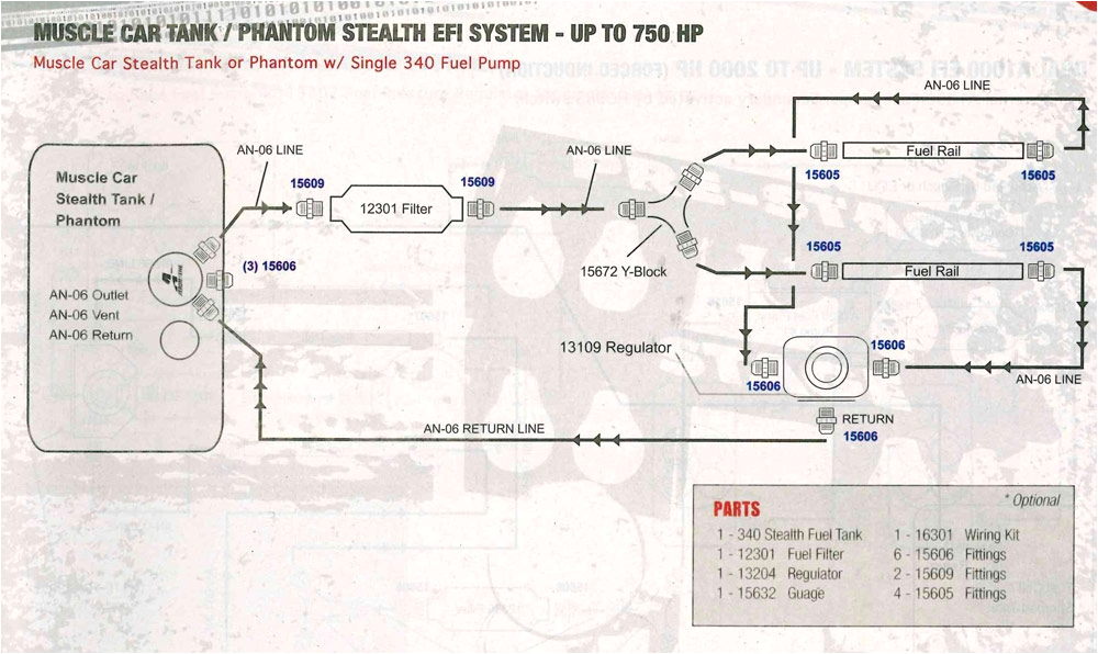 Aeromotive Fuel Pump Wiring Diagram Aeromotive 18688 Phantom 340 Universal In Tank Fuel System 6 10 Tall Tanks 340 Pump