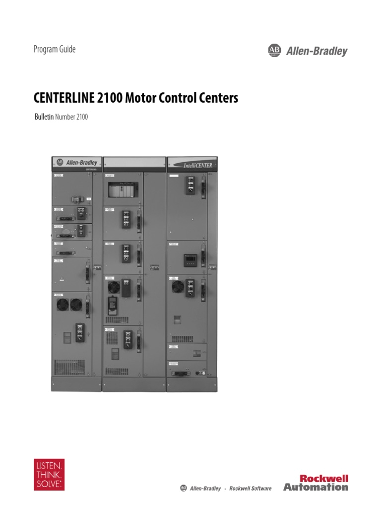 Allen Bradley Centerline 2100 Wiring Diagram Mcc Ab Guia Pdf Fuse Electrical Automation