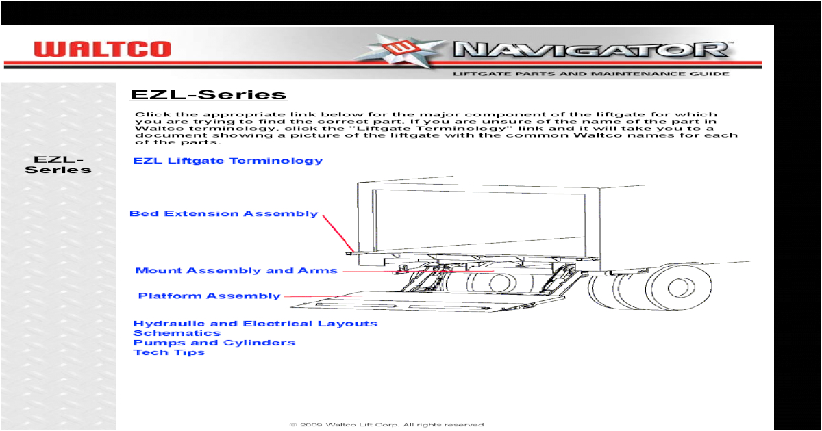 Anthony Liftgate Switch Wiring Diagram Waltco Ezl Series Liftgate Pdf Document Anthony Liftgate Switch Wiring Diagram Waltco Ezl Series Liftgate Pdf Document