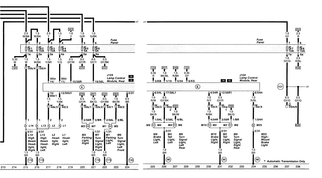 Audi A4 1.8 T Engine Wiring Harness Diagram 872 Audi Tt Fuse Box Diagram Wiring Library