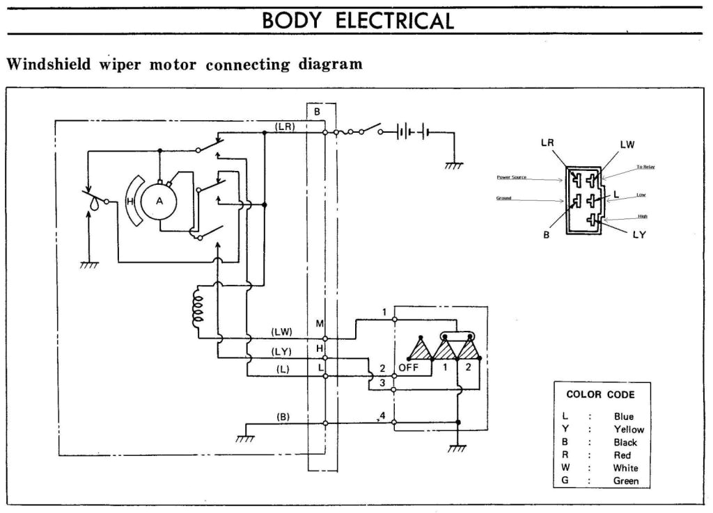 Boat Windshield Wiper Motor Wiring Diagram Nh 8793 Wiper Motor Wiring Diagram Wiper Motor Wiring