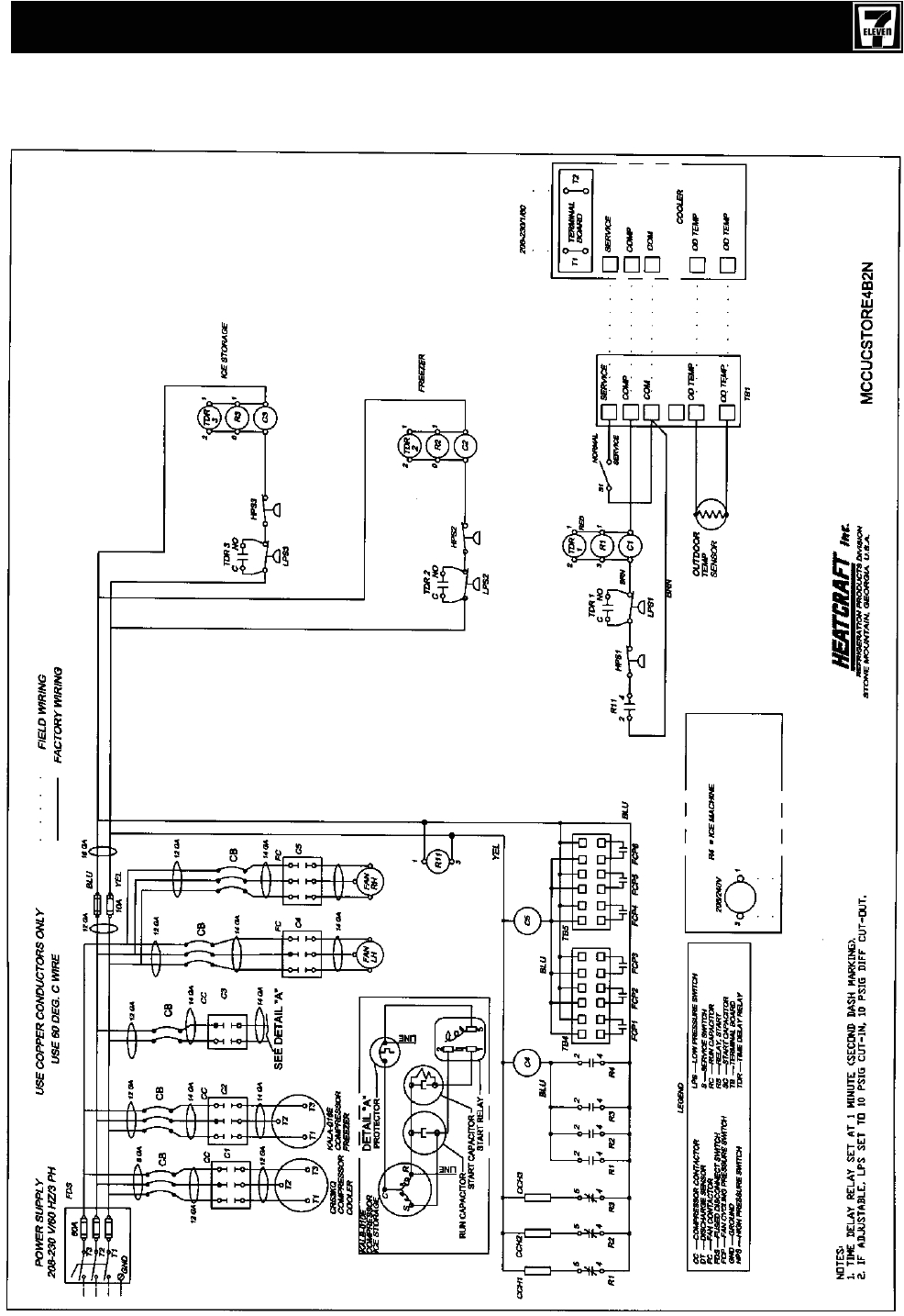 Bohn Walk In Freezer Wiring Diagram Heatcraft Refrigeration Products Ii Users Manual H Im 711c5 Bohn Walk In Freezer Wiring Diagram Heatcraft Refrigeration Products Ii Users Manual H Im 711c5
