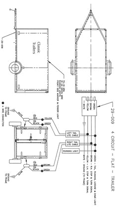 Cargo Craft Trailer Wiring Diagram 50 Best Trailer Wiring Images Trailer Trailer Wiring