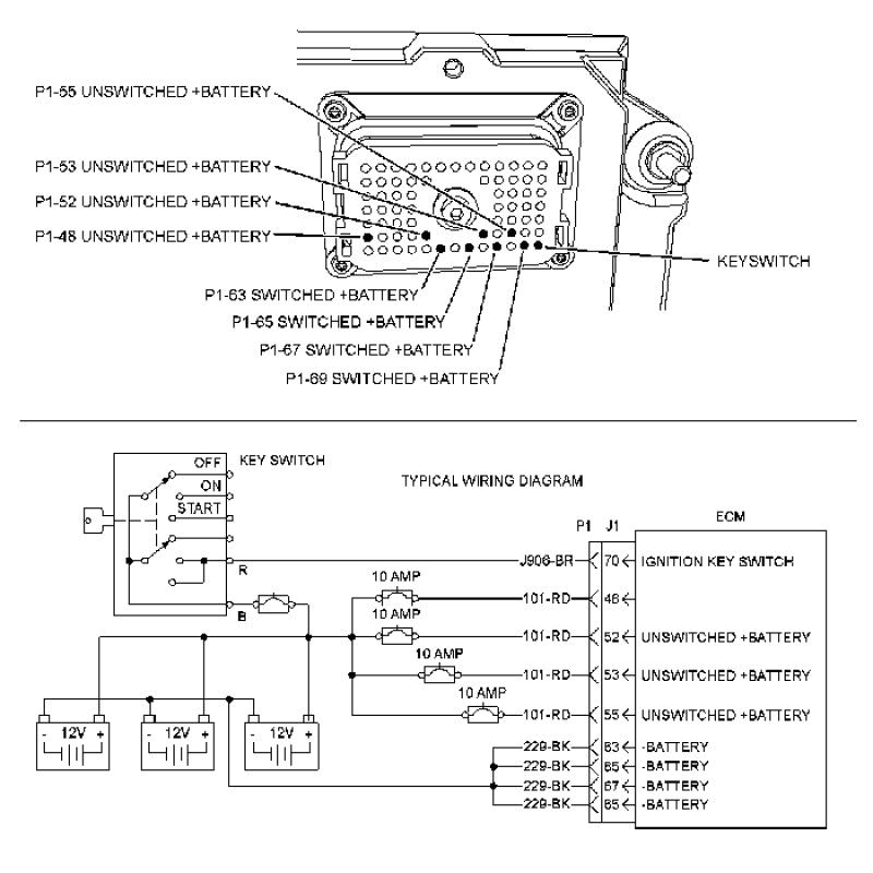 Cat C15 Injector Wiring Diagram Caterpillar C 15 Wiring Harness Wiring Diagram