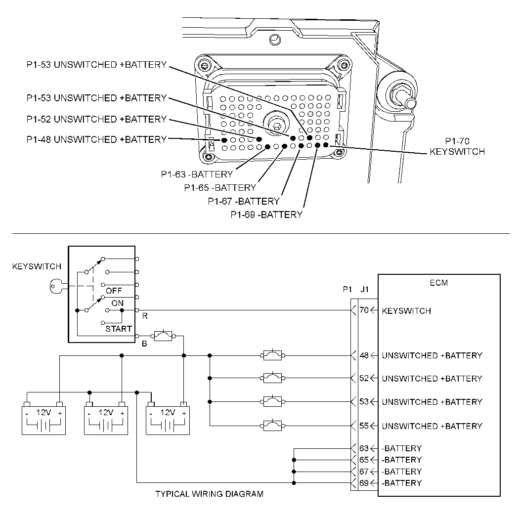 Cat C15 Injector Wiring Diagram Caterpillar C 15 Wiring Harness Wiring Diagram