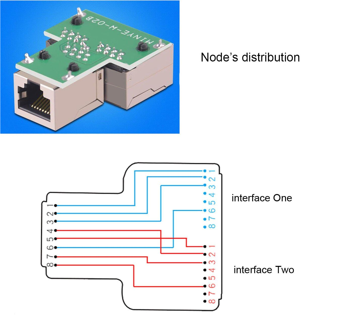 Cat5 Female Connector Wiring Diagram Rj45 Splitter Diagram Blog Wiring Diagram