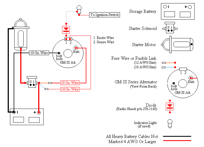 Chevy 2 Wire Alternator Diagram Delco Wiring Schematic Hs Cr De Chevy 2 Wire Alternator Diagram Delco Wiring Schematic Hs Cr De
