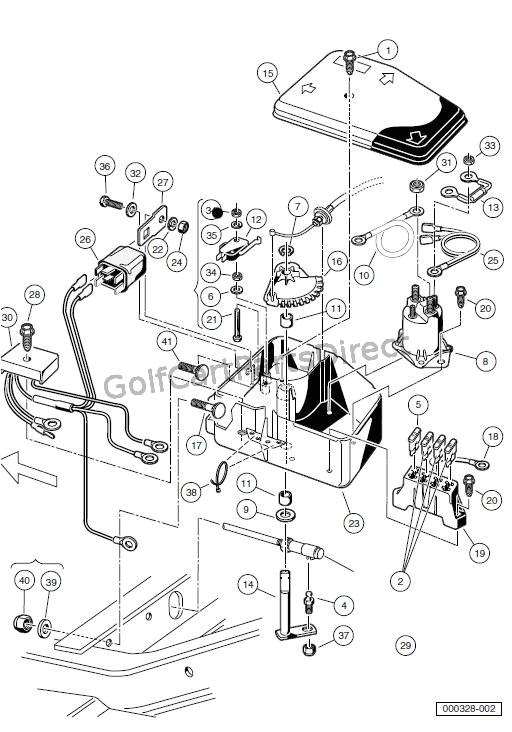 Club Car Carryall 6 Wiring Diagram 2000 2005 Carryall 1 2 6 by Club Car Golfcartpartsdirect Club Car Carryall 6 Wiring Diagram 2000 2005 Carryall 1 2 6 by Club Car Golfcartpartsdirect