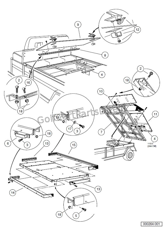 Club Car Carryall 6 Wiring Diagram 2000 2005 Carryall 1 2 6 by Club Car Golfcartpartsdirect Club Car Carryall 6 Wiring Diagram 2000 2005 Carryall 1 2 6 by Club Car Golfcartpartsdirect