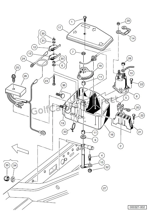 Club Car Gas Golf Cart Wiring Diagram 2000 2005 Carryall 1 2 6 by Club Car Golfcartpartsdirect Club Car Gas Golf Cart Wiring Diagram 2000 2005 Carryall 1 2 6 by Club Car Golfcartpartsdirect