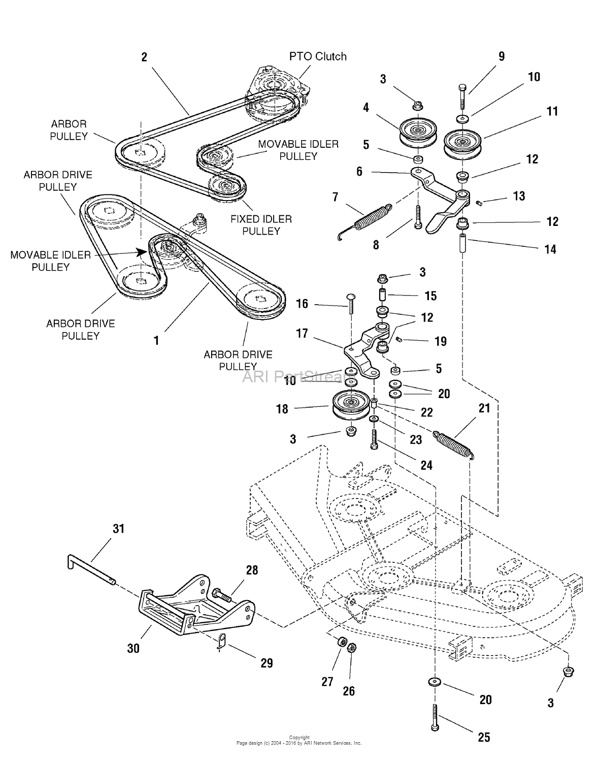 Craftsman Zt 7000 Wiring Diagram Murray 2277700 107 277700 Zt 7000 18hp Hydro 2004