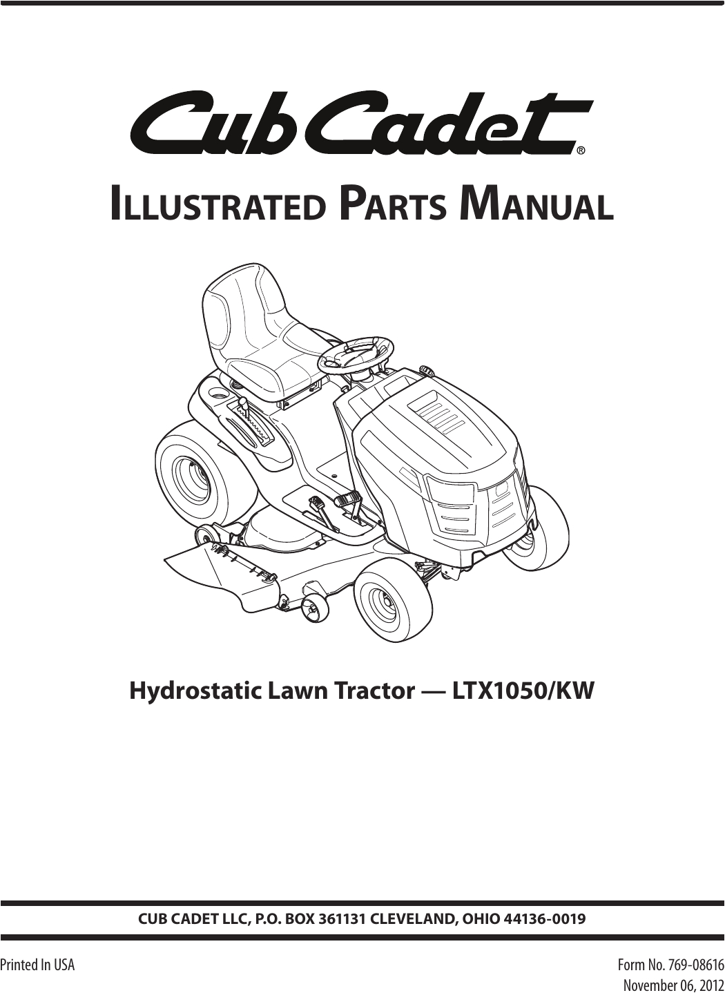 Cub Cadet Ltx 1050 solenoid Wiring Diagram Cub Cadet Ltx1050 Kw Users Manual Cub Cadet Ltx 1050 solenoid Wiring Diagram Cub Cadet Ltx1050 Kw Users Manual