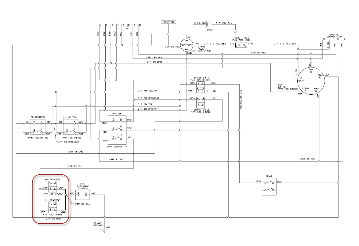 Cub Cadet Zero Turn Mower Wiring Diagram Cub Cadet Safety Switch Diagram Wiring Library Cub Cadet Zero Turn Mower Wiring Diagram Cub Cadet Safety Switch Diagram Wiring Library
