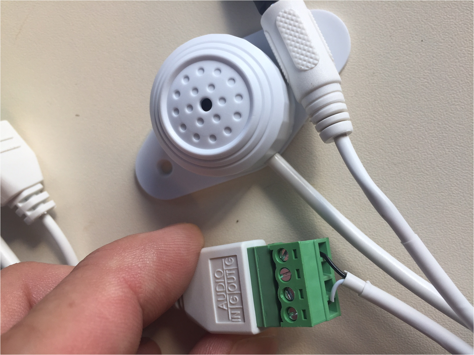 Dahua 2 Wire Intercom Wiring Diagram Mikrofon Dient Ip Kamera Hallo Empfindlich