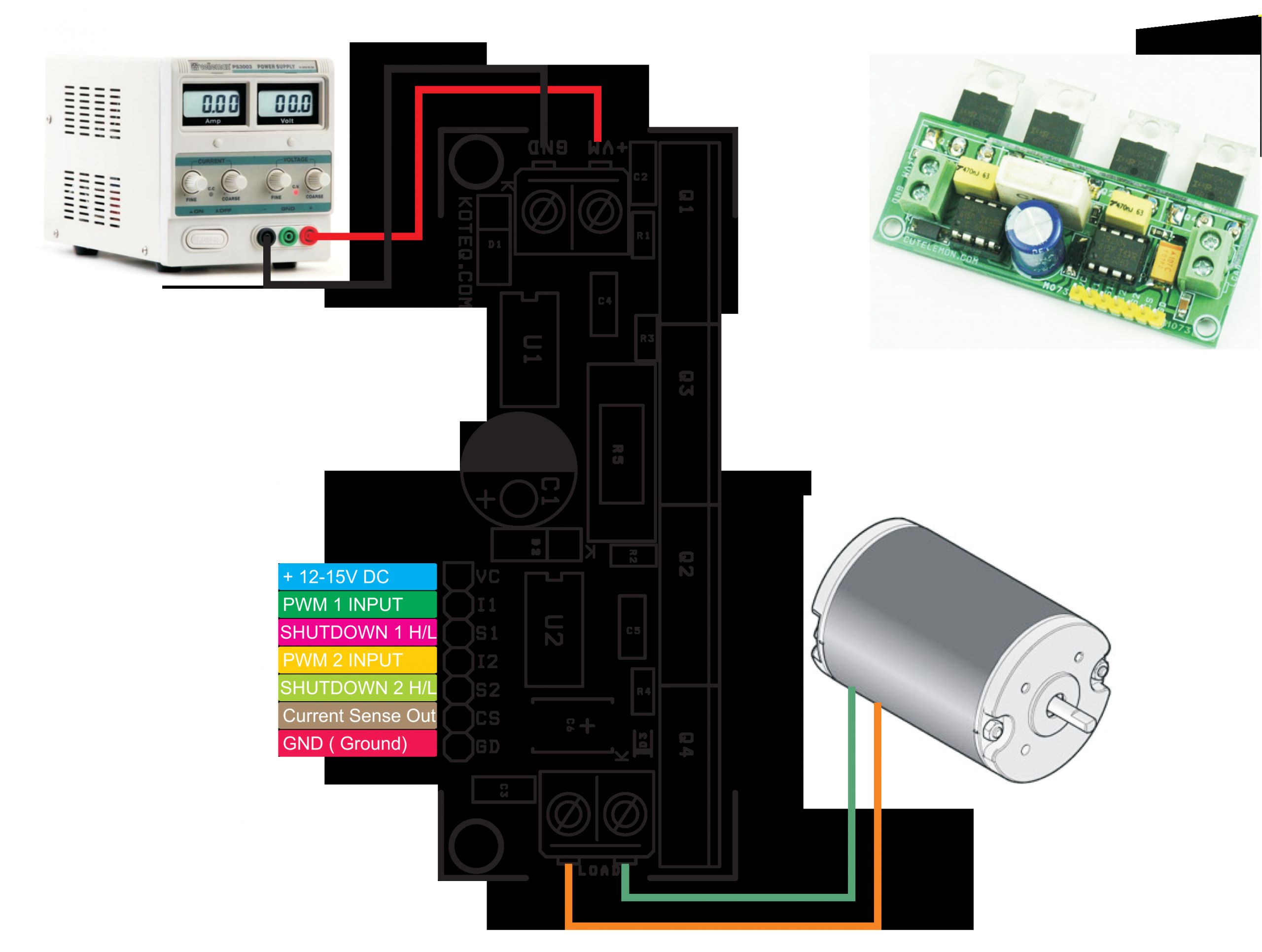 Dc Power Supply Wiring Diagram Dc Motor Ir2104 H Bridge Electronics Lab Dc Power Supply Wiring Diagram Dc Motor Ir2104 H Bridge Electronics Lab
