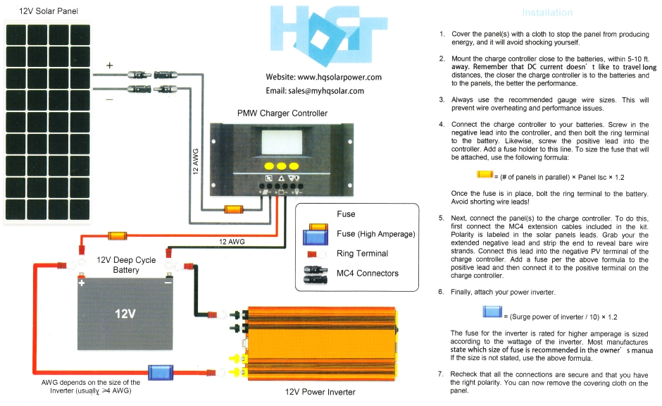 Deep Cycle Battery Wiring Diagram solar Power Deep Cycle Battery Wiring Diagram solar Power