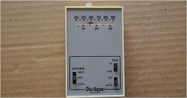 Dometic Analog thermostat Wiring Diagram Used Dometic 3105058 Duotherm Heat Cool Furnace A C