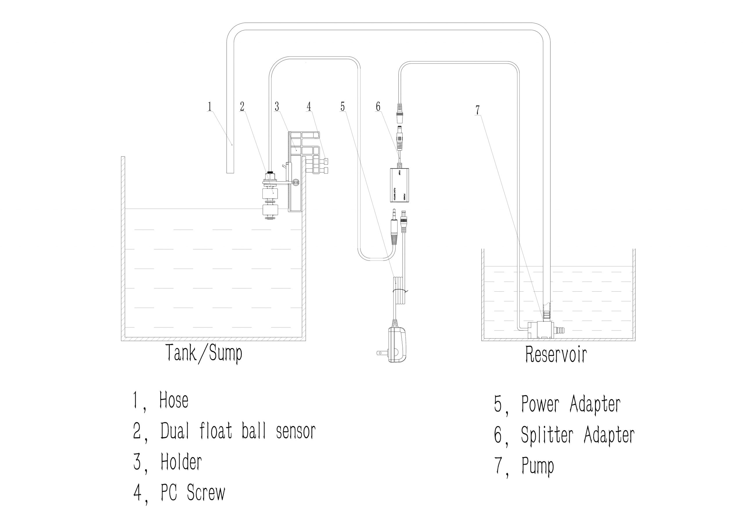 Double Float Switch Wiring Diagram Digiten Auto top Off Aquarium Water Level Controller Smart Double Float Switch Wiring Diagram Digiten Auto top Off Aquarium Water Level Controller Smart