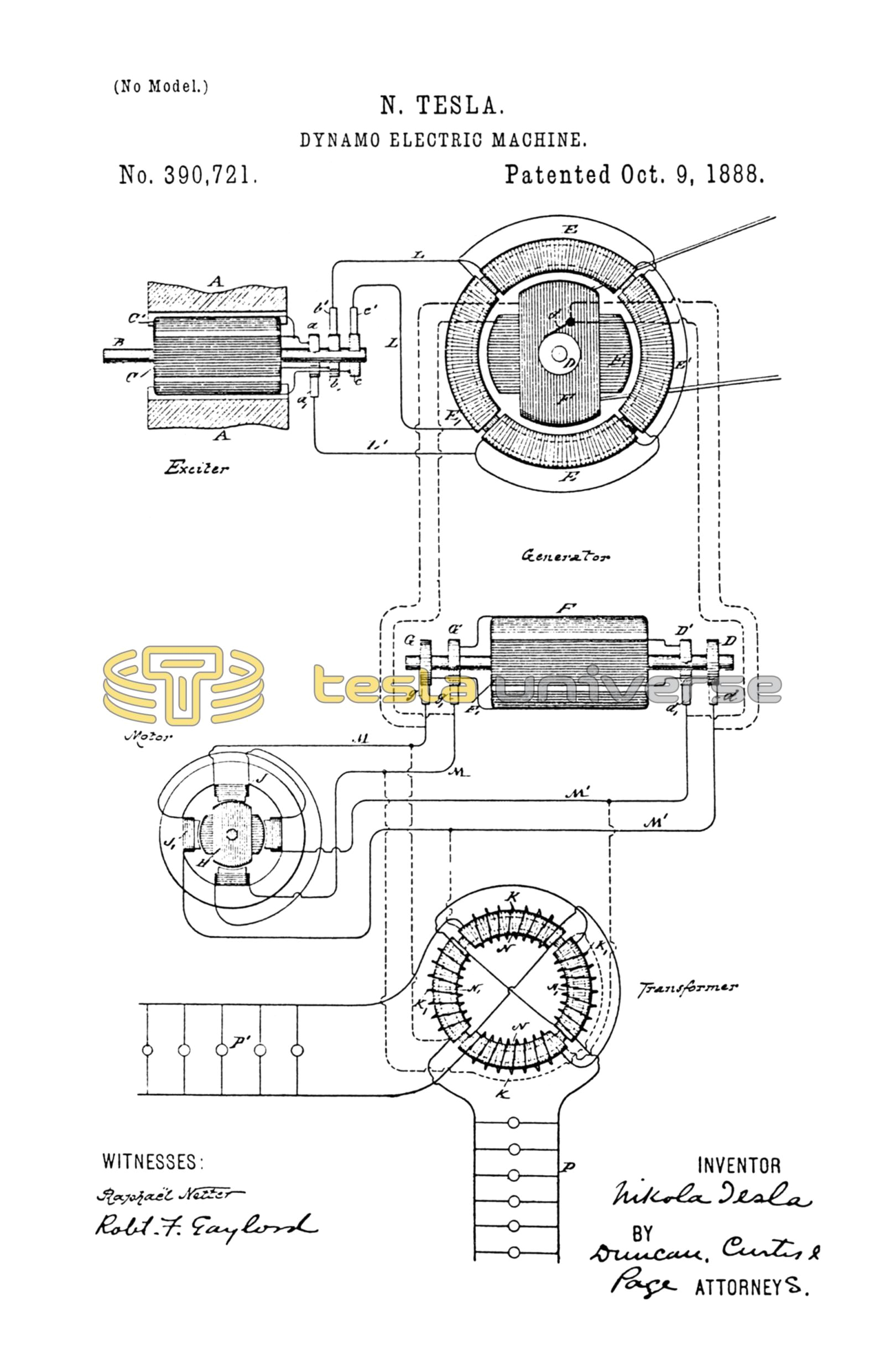 Dynamo Generator Motor Wiring Diagram Nikola Tesla U S Patent 390 721 Dynamo Electric Machine Dynamo Generator Motor Wiring Diagram Nikola Tesla U S Patent 390 721 Dynamo Electric Machine