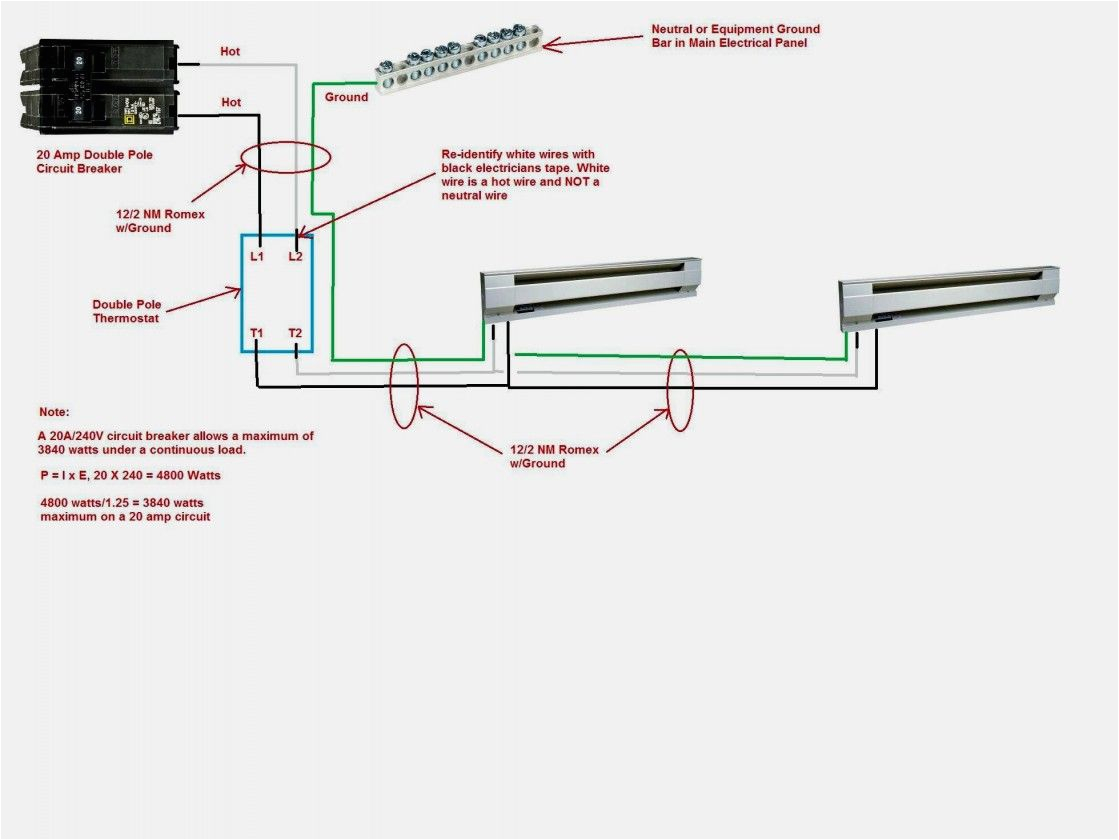 Electric Wall Heater Wiring Diagram 220 Volt Baseboard Heater Wiring Diagram Blog Wiring Diagram