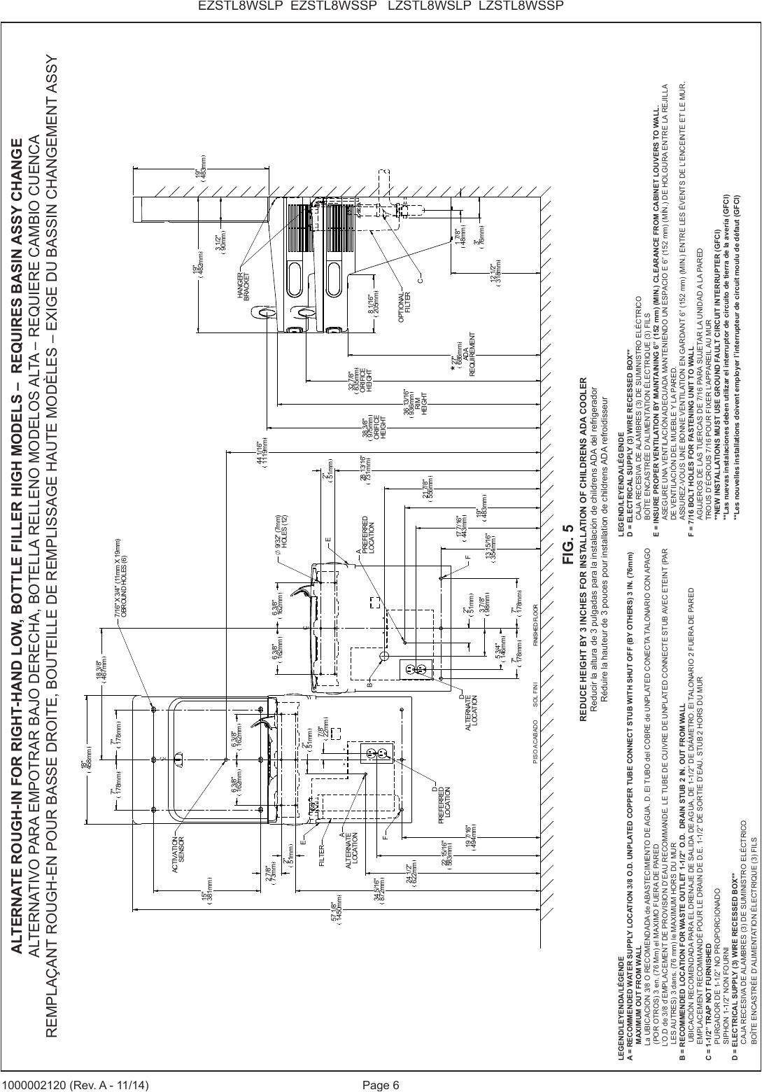 Elkay Water Fountain Wiring Diagram Ezwsna Drinking Fountain and or Bottle Filling Station User Elkay Water Fountain Wiring Diagram Ezwsna Drinking Fountain and or Bottle Filling Station User