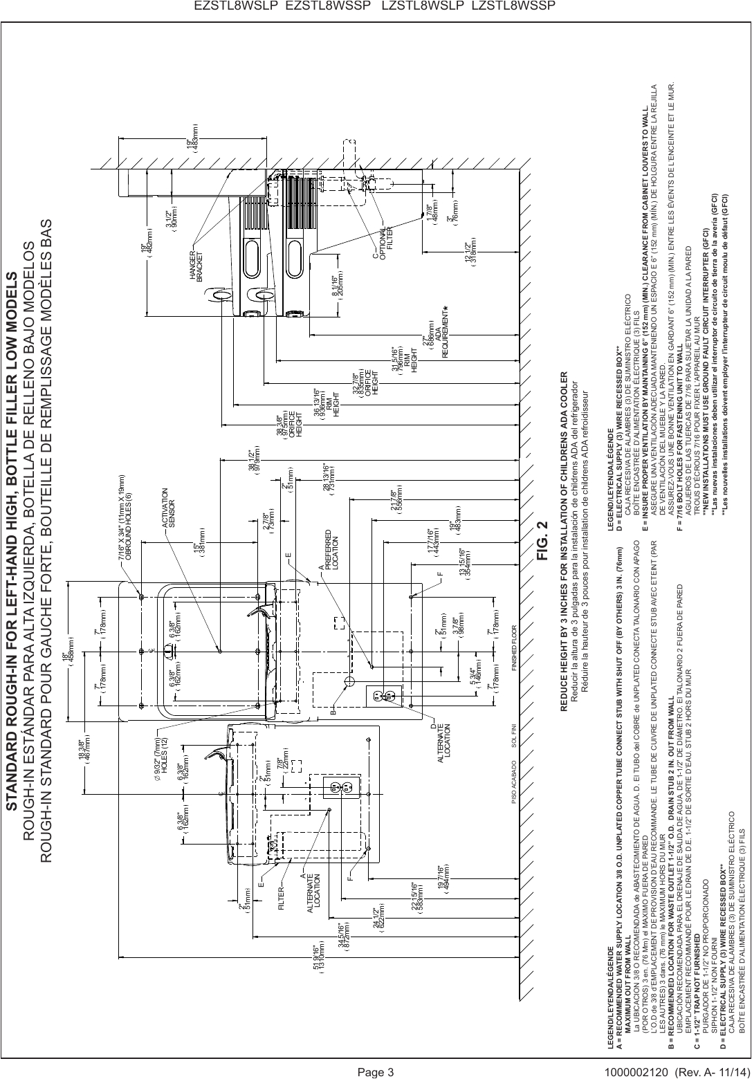 Elkay Water Fountain Wiring Diagram Ezwsna Drinking Fountain and or Bottle Filling Station User Elkay Water Fountain Wiring Diagram Ezwsna Drinking Fountain and or Bottle Filling Station User